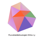 Kuvataidekoulujen liiton logo.