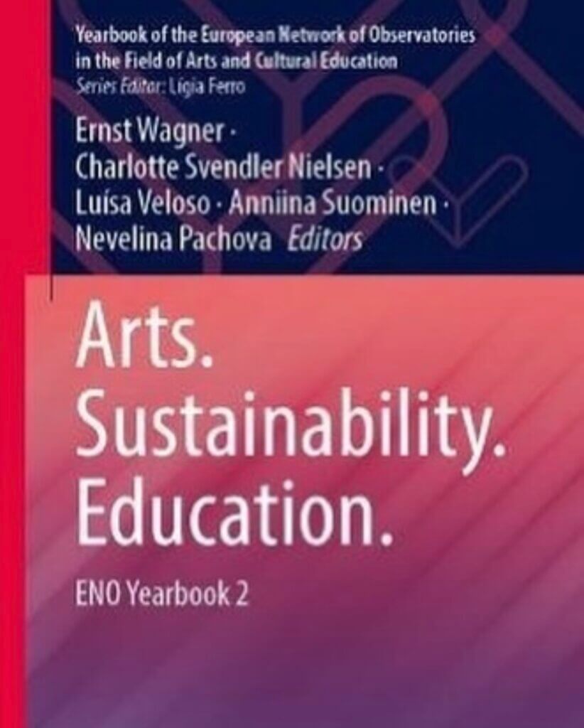 Arts, Sustainability and Education, ENO Yearbook -julkaisun kansikuva.  