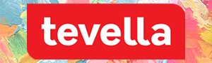 Tevella Oy:n logollinen mainos, joka johtaa Tevella Oy:n verkkokaupan nettisivuille.