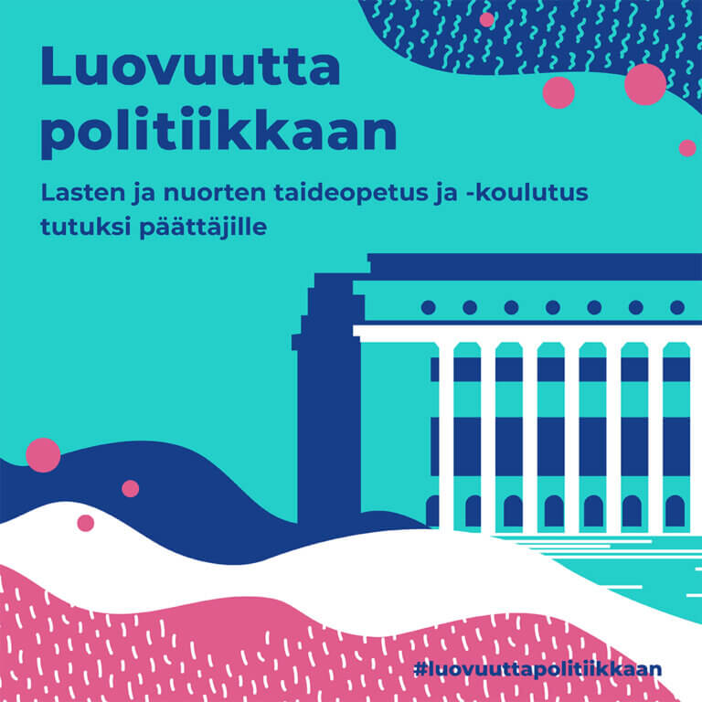 Luovuutta politiikkaan -kampanjaviikko / Kreativitet i politiken -kampanjvecka 6.–10.2.2023
